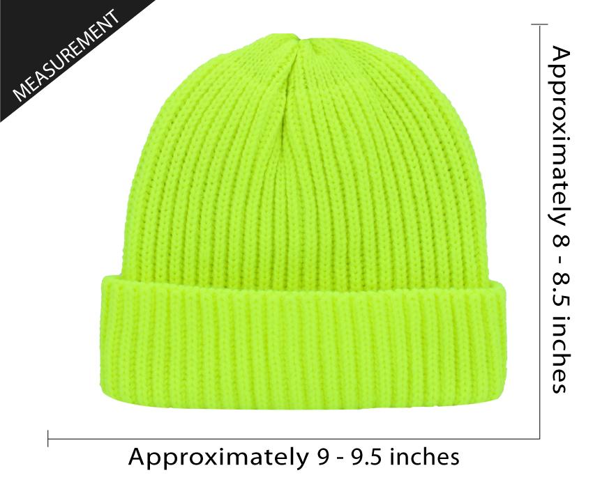 帽子 TIMC INC RIBBED BEANIE NEIGHBORHOOD Ergodyne N-Ferno 6811ZI Zippered Rib Knit Beanie Hat (Bump
